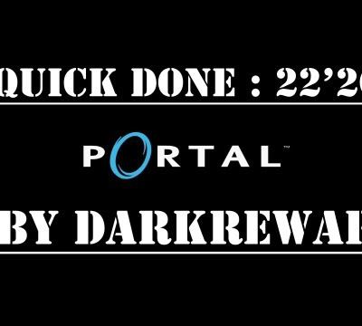 Portal Quick Done : 22:26 (without OOB/Single Segment)