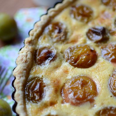 Tarte aux reine claude