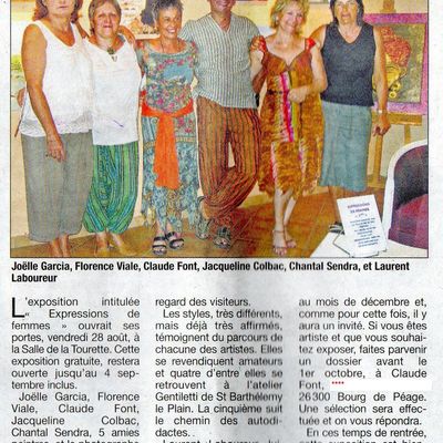 2009 - EXPRESSIONS DE FEMMES '1ERE', suite...