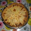 TARTE AUX POMMES A L'ALSACIENNE