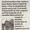 Alain Jaubert l'appel du 8 juin