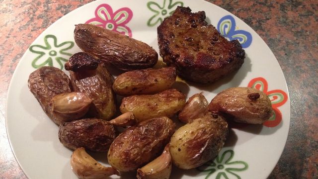 Pavé de zèbre au poivre de séchouan et au beurre noisette