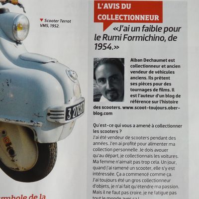 Scooters mis à l'honneur dans Aladin Magazine