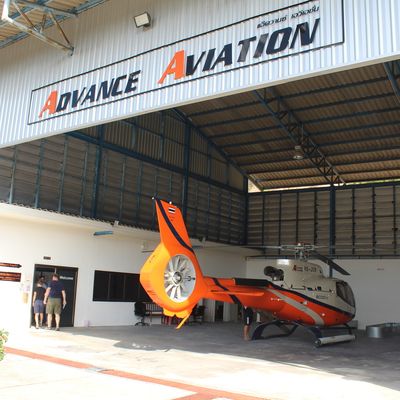 Helikopterrundflug über der Phang Nga Bucht