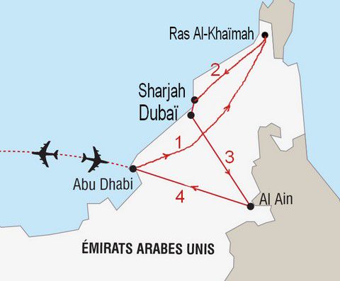 Découverte des Emirats Arabes, un peu de ménage ... 