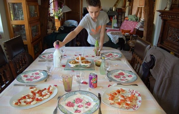 Dimanche dernier .... j'ai été gâtée ,-)