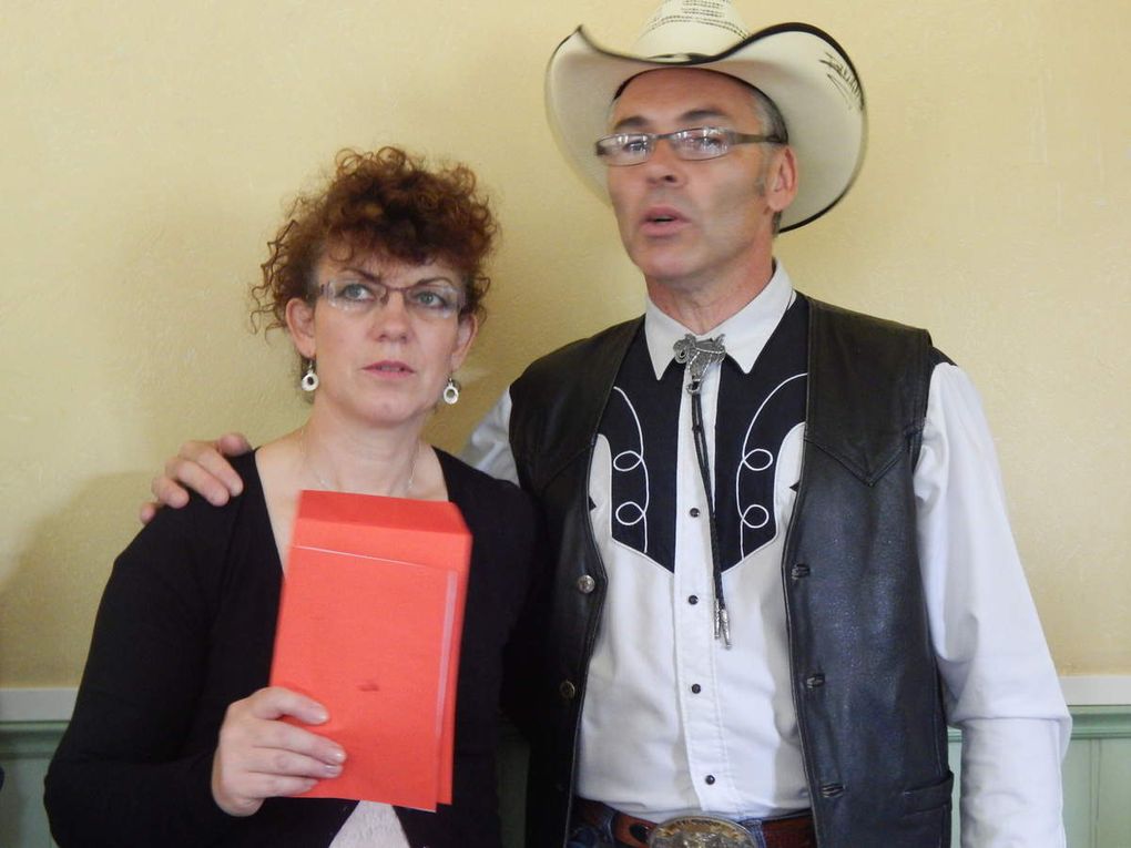 Très bel après midi et soirée avec les Cowgirls et Cowboys pour notre repas fin de saison, avant notre départ pour quelques jours de vacances