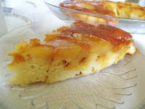 Moelleux aux pommes en tatin