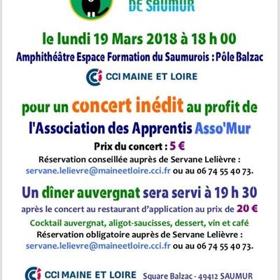 Prochain spectacle ouvert à tous sur réservation 