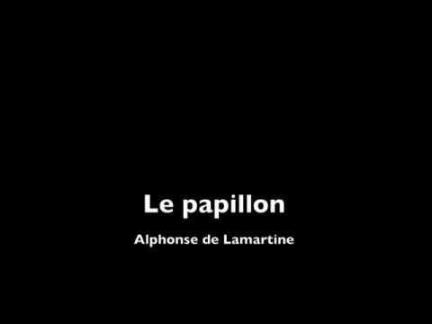 Le papillon d'Alphonse de Lamartine 