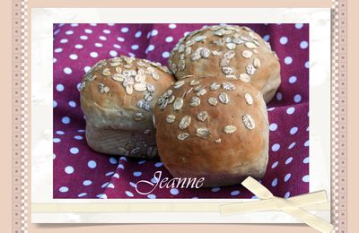 Petits pains aux céréales au cook’in