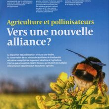Le monde merveilleux de l’agroécologie par corrélations, I : La « Nouvelle alliance de l’agriculture et des pollinisateurs »