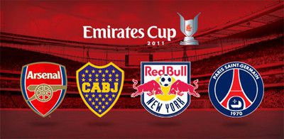 Emirates Cup, avec PSG, Red Bulls et Arsenal, en direct.