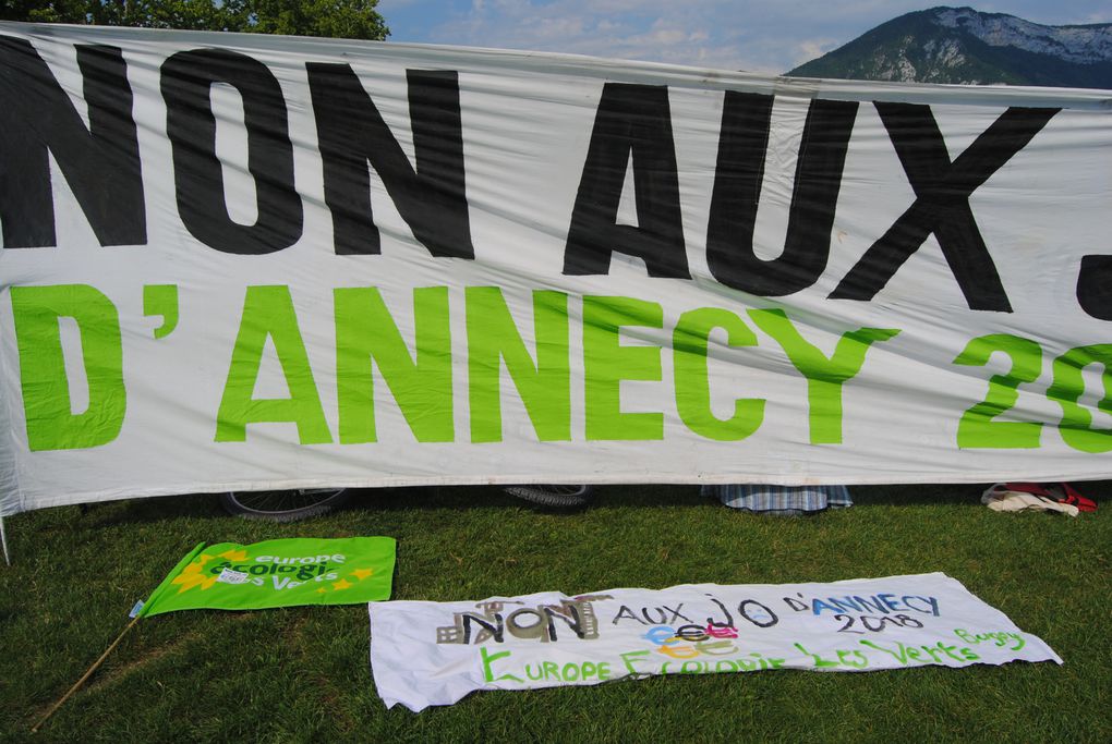 journée du mercredi 6 juillet 2011, les opposants aux conséquences écologiques, économiques et sociales des J.O ont GAGNE leur combat pour la préservation de nos montagnes de investisseurs