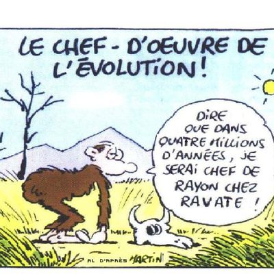 En relation avec le cours sur l'hominisation ...