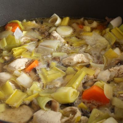 Blanquette de poulet à l'ancienne