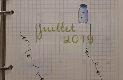 {Bujo} Juillet 2019