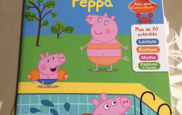 Cahier "Mes vacances avec Peppa"