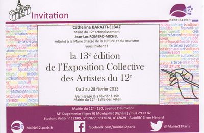 Exposition collective des artistes du 12e