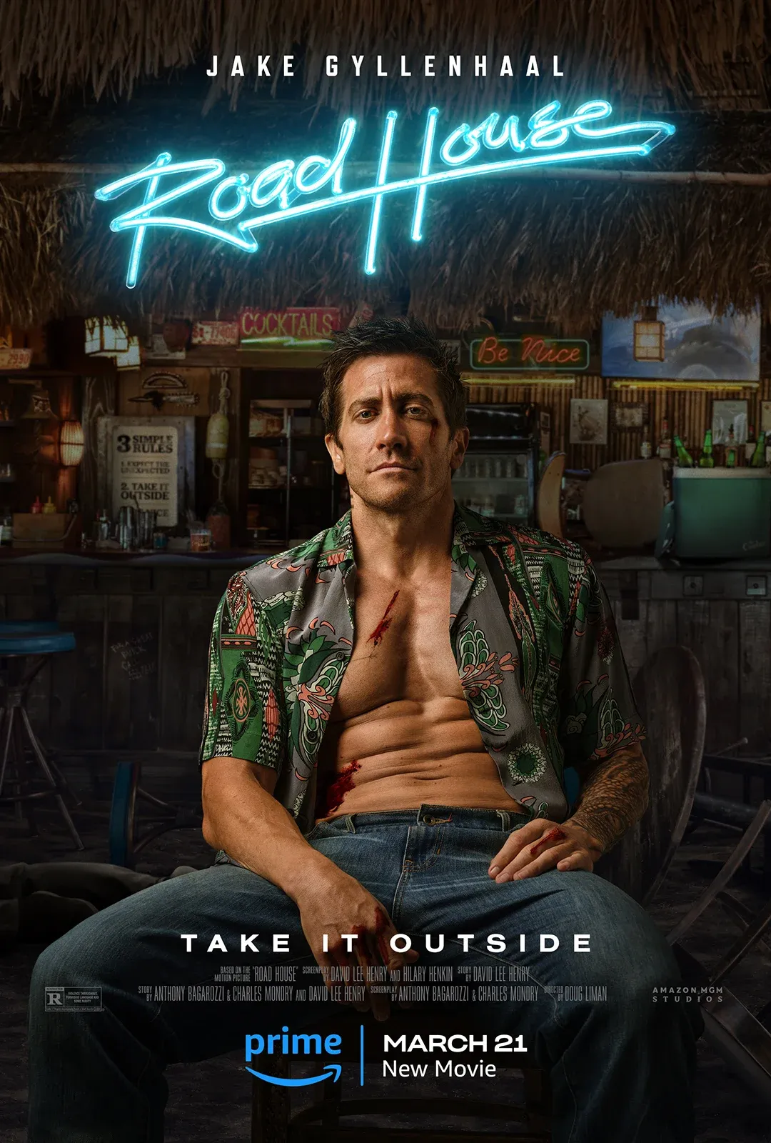 Critique Ciné Road House (2024, Amazon Prime Video)