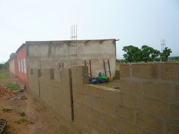 Agrandissment de l'école d'Oumnoghin