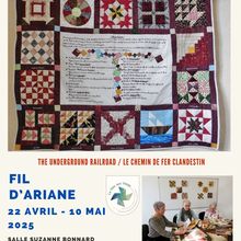 Exposition à la médiathèque de Chaumousey / exhibition at the library in Chaumousey