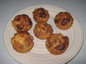 MUFFINS BACON ET ROQUEFORT