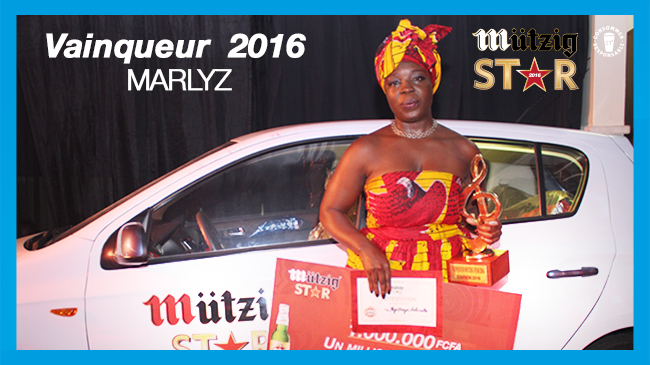 Marlyz, vainqueur Mützig star 2016