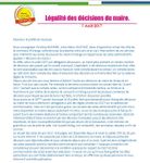 Courrier au préfet 1er Août 2017