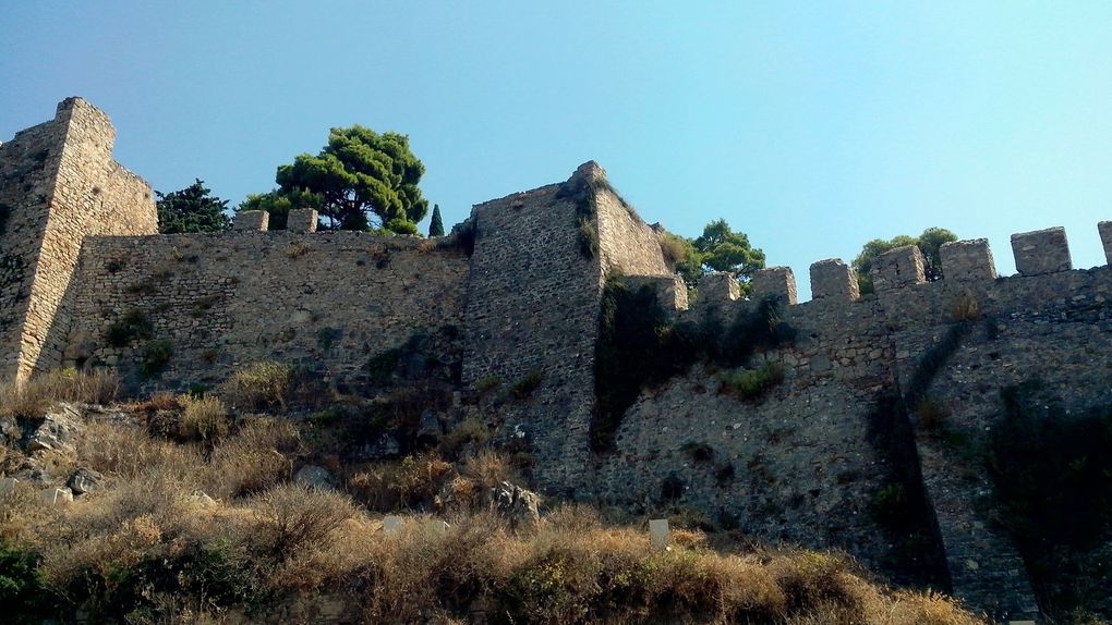 avec Juliette, Renaud, Marie et Jean-Philippe, seconde quinzaine de juillet, Iles ioniennes et golfes de Patras et Corinthe.