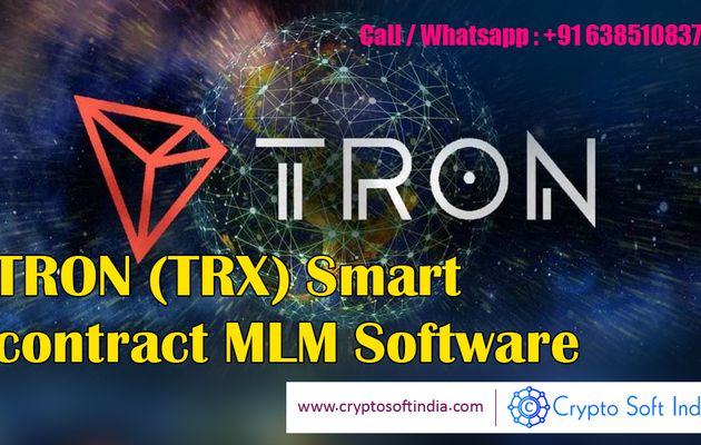  TRON (TRX) Smart Contract MLM Software Development Company-crypto soft India