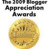 The 2009 Blogger appreciation award