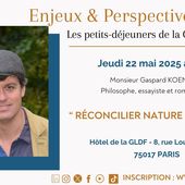 petit-déjeuner "enjeux et perspectives" avec Gaspard Koenig