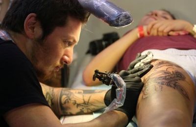 Ce week end salon du tatouage a Perpignan