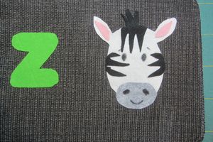 Livre textile des animaux d'Afrique du Sud, page 9