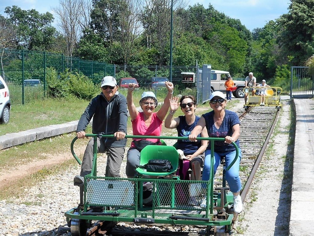 SORTIE VELORAIL Pourcieux 24/05