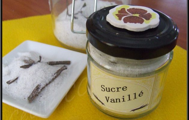 Sucre vanillé...