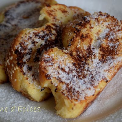 Brioche perdue à la Fleur d'Oranger