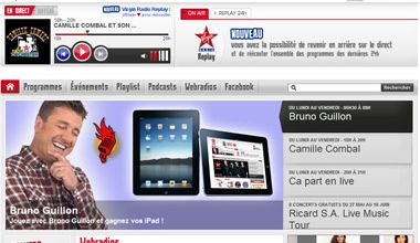 Virginradio.fr fait peau neuve !