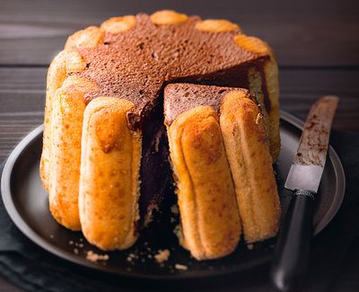 La charlotte au chocolat de mon arrière grand mère