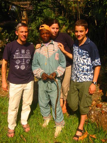 12 au 24 juin 2008, Kinshasa : une partie de la famille vient me rendre visite !