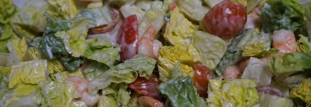 Salade de crevettes coco