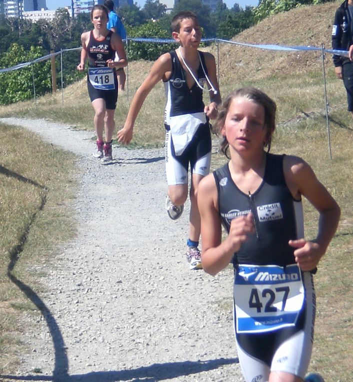 pour le retour du triathlon à La Roche, les jeunes ont répondu "présents"