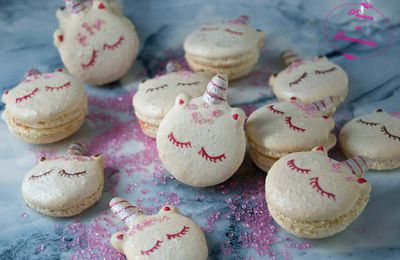 Macarons Licornes