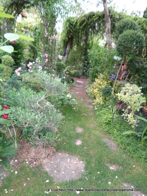 Le jardin Le Clos fleuri en juillet .....2019