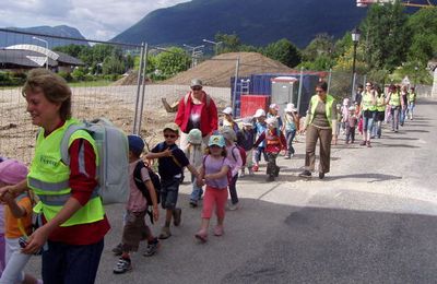 Sortie des maternelles au verger Tiocan