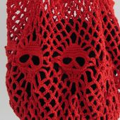 Le tuto sac filet têtes de mort ! Hé hé hé !!! [crochet] - Halloween - CINQ MINUTES PAR ICI