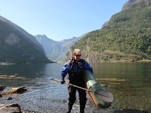 Test/Avis PACKRAFT ITIWIT 100 KAYAK GONFLABLE TPU RIVIERE 1 PLACE pendant trip fjord Norvège.