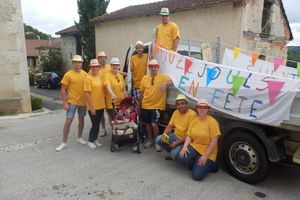 Le comité des fêtes a dejà commencé les aubades aux habitants !