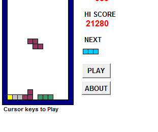 Jouez au célèbre Tetris dans Excel